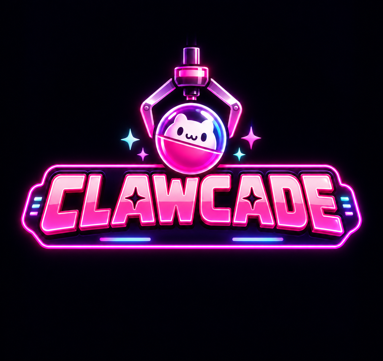 ClawCade játéklogó