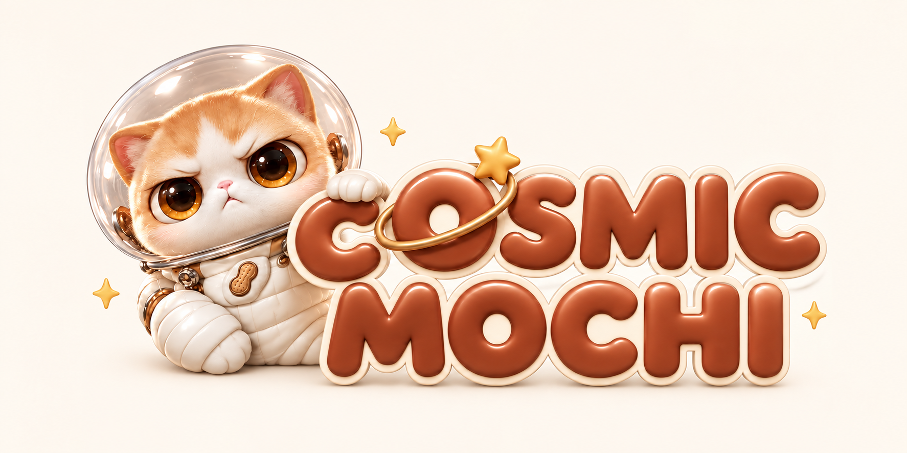 Cosmic Mochi játéklogó