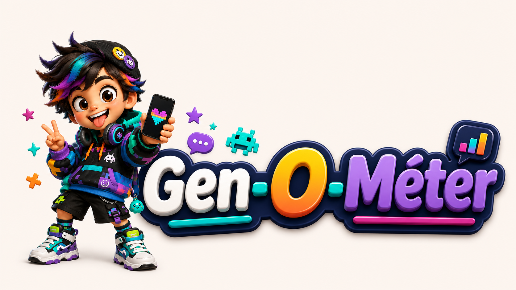 Gen-O-Meter játéklogó